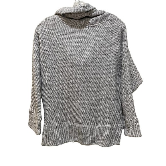 Sweet Gray Textured Cowl Neck Pullover Size XS - Picture 5 of 7
